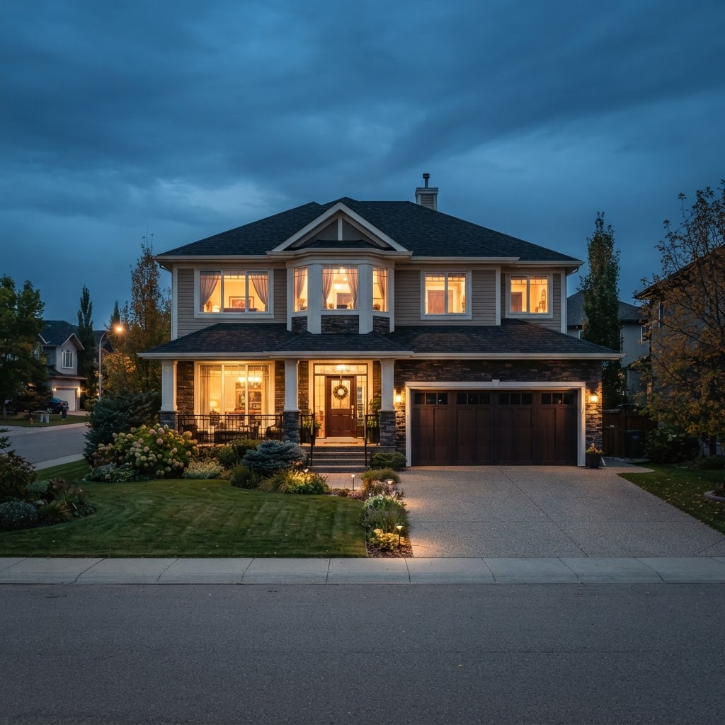 A Calgary home kept comfortable year-round by W & J Heating